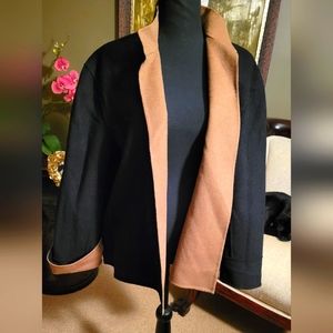 Reversible jacket camel 🐫 black ⚫️